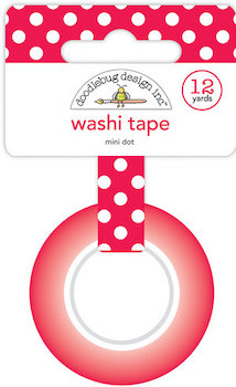 DOODLEBUG DESIGNS WASH TAPE - MINI DOT $4.25 <span class='red' style='font-weight:bold;'>SALE: $3.50</span>