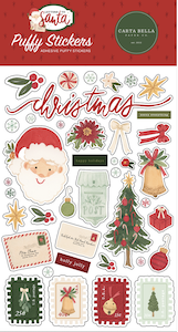 CARTA BELLA LETTERS TO SANTA PUFFY STICKERS: $5.49 <span class='red' style='font-weight:bold;'>SALE: $4.50</span>