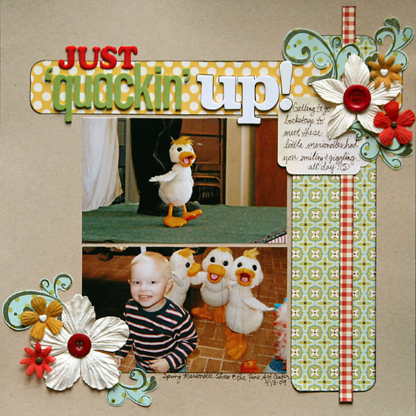 By Jenny Moore. Published in Scrapbook & Cards Today. Spring 2010 issue.