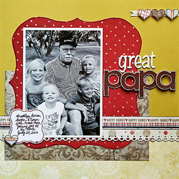 By Jenny Moore. Published in Scrapbook Trends Magazine