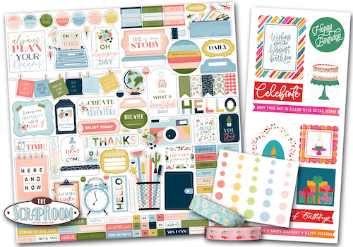 MARCH 2022 EMBELLISHMENT KIT <span class='red' style='font-weight:bold;'>SALE: $11.20</span>