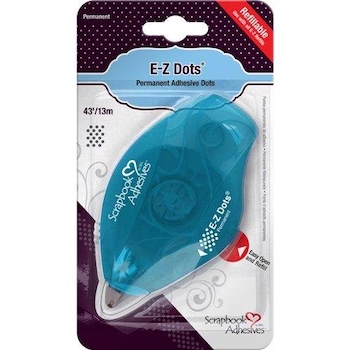 SCRAPBOOK ADHESIVE E-Z PERMANENT DOTS:$8.00
