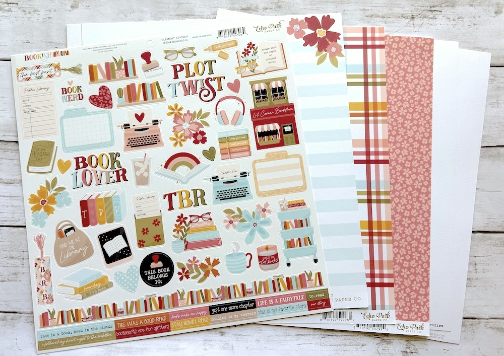 ECHO PARK  BOOKISH SINGLE SHOT KIT #2:$7.50