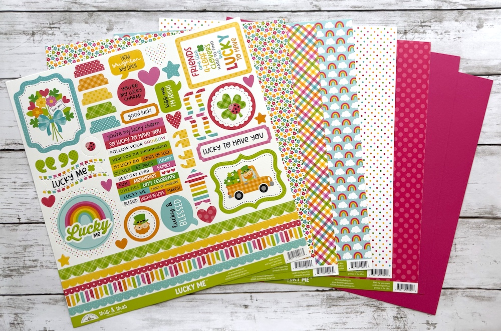 DOODLEBUG LUCKY ME SINGLE SHOT KIT:$9.50