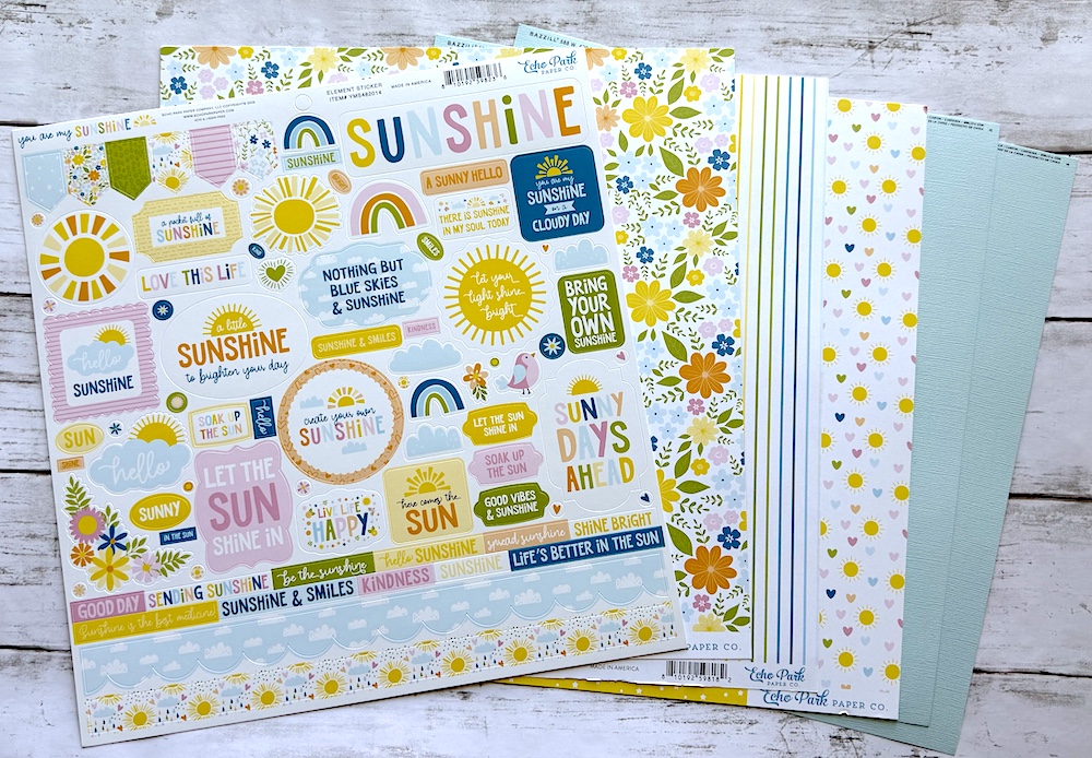 ECHO PARK YOU ARE MY SUNSHINE SINGLE SHOT KIT:$7.50