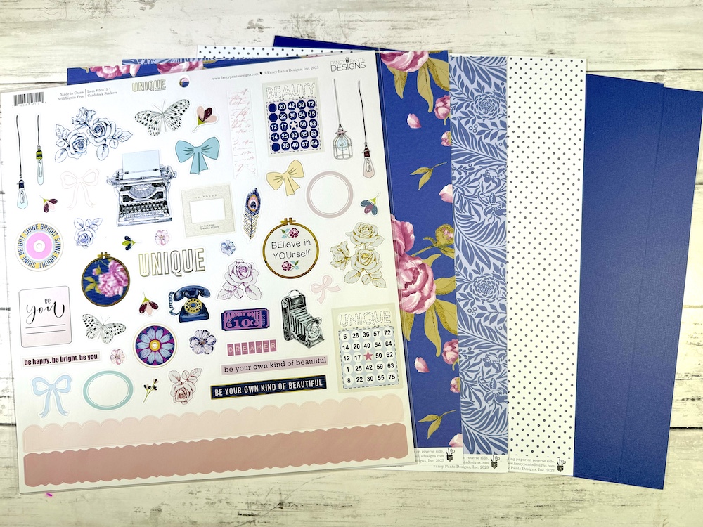 FANCY PANTS DESIGNS UNIQUE  SINGLE SHOT KIT:$7.50 <span class='red' style='font-weight:bold;'>SALE: $6.75</span>