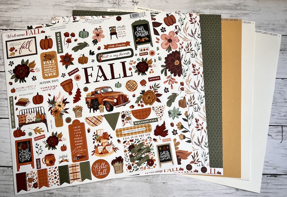 CARTA BELLA WELCOME FALL SINGLE SHOT KIT:$7.50