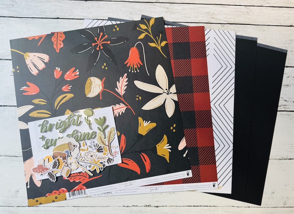 FANCY PANTS ENCHANTED GARDEN SINGLE SHOT KIT:$7.50