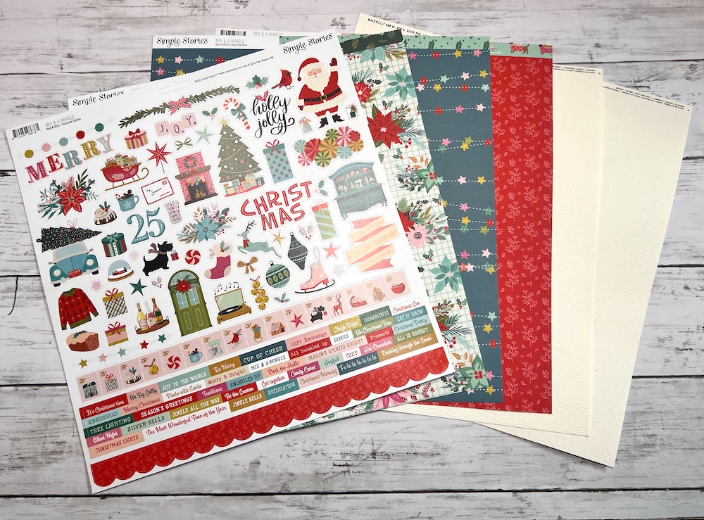 SIMPLE STORIES MIX & MINGLE SINGLE SHOT KIT:$7.50 <span class='red' style='font-weight:bold;'>SALE: $6.75</span>