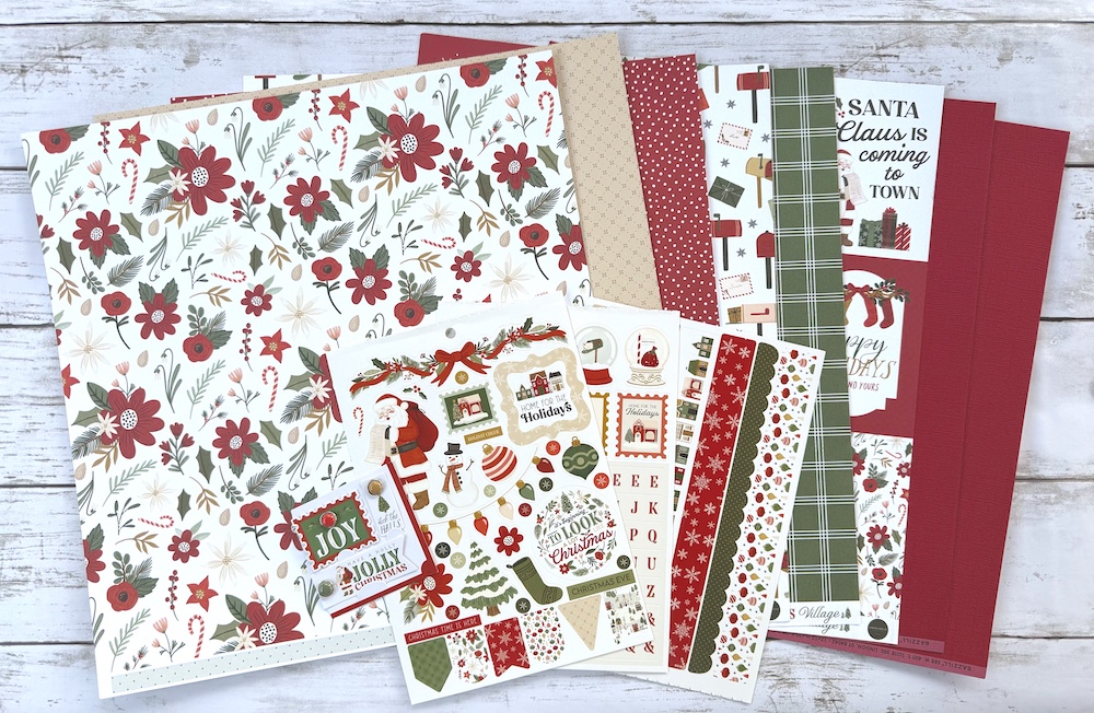 CARTA BELLA CHRISTMAS VILLAGE SINGLE SHOT KIT:$10.50