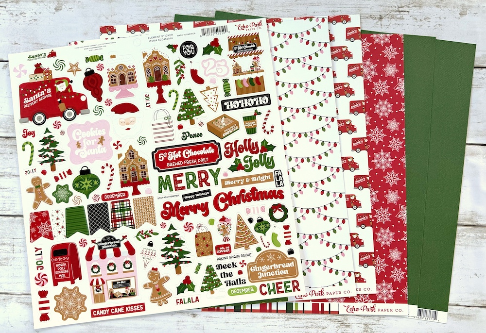 ECHO PARK SANTA'S CHRISTMAS DELIVERY SINGLE SHOT KIT:$7.50