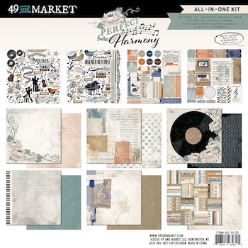 49 AND MARKET PERFECT HARMONY ALL IN ONE KIT 12X12:$29.00