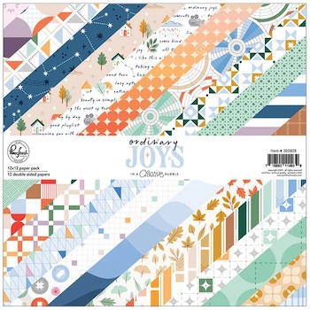 PINK FRESH ORDINARY JOYS 12 X 12 PAPER COLLECTION:$13.00