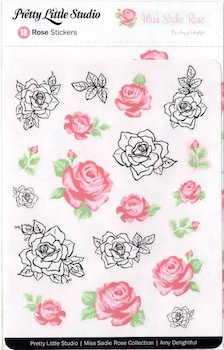 PRETTY LITTLE STUDIO STICKERS MISS SADIE ROSE:$3.50 <span class='red' style='font-weight:bold;'>SALE: $1.50</span>