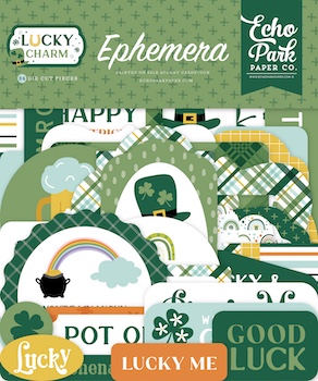 ECHO PARK LUCKY CHARM EPHEMERA:$5.00
