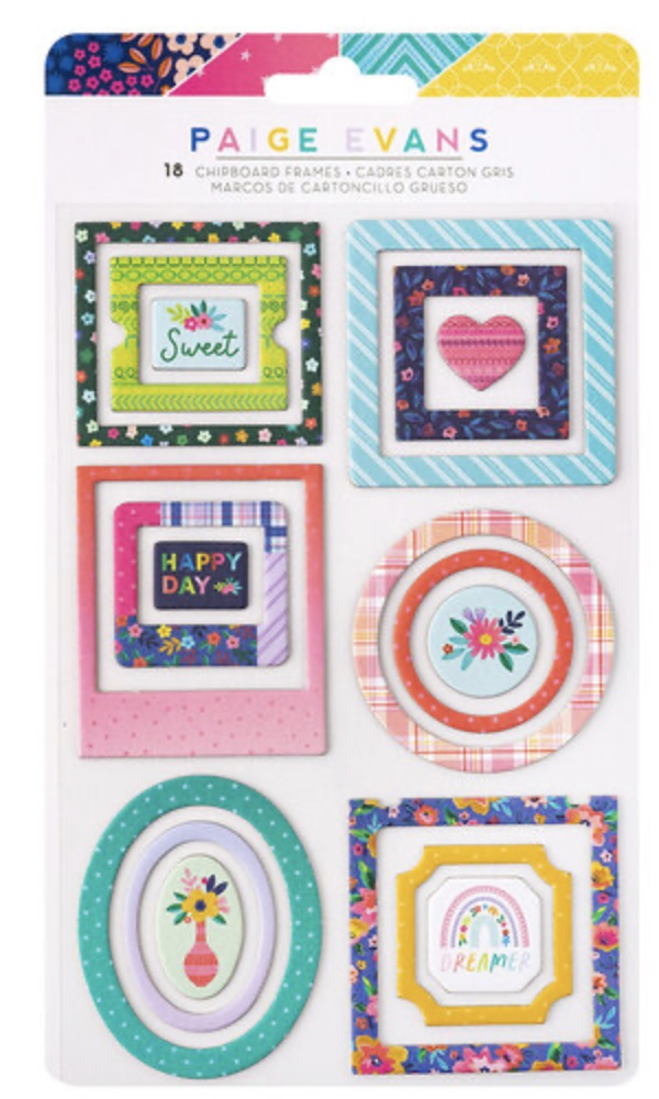 AMERICAN CRAFTS PAIGE EVANS CHIPBOARD FRAMES BLOOMING WILD:$4.50 <span class='red' style='font-weight:bold;'>SALE: $1.50</span>