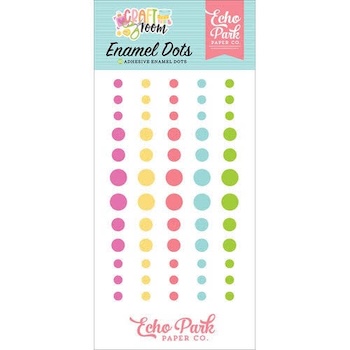 ECHO PARK CRAFT ROOM ENAMEL DOTS:$4.50