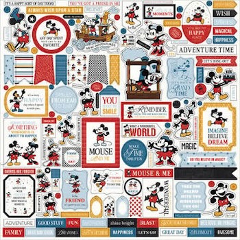 ECHO PARK MOUSE AND ME STICKER SHEET:$4.50
