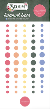 CARTA BELLA BLOOM ENAMEL DOTS:$4.50
