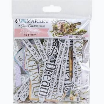 49 AND MARKET THE LOOKING GLASS CHIPBOARD ASSORTMENT:$7.50
