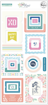 PINKFRESH PICTURE PERFECT CHIPBOARD FRAMES:$4.50