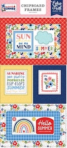 ECHO PARK MY FAVORITE SUMMER CHIPBOARD FRAMES:$3.50