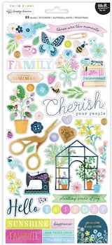 WE R MAKERS PAIGE EVANS HAPPY HAVEN STICKERS:$5.50
