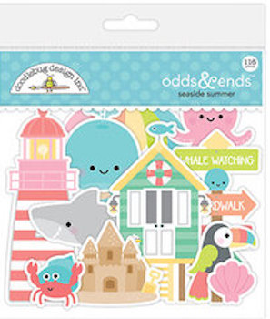 DOODLEBUG DESIGNS SEASIDE  ODDS & ENDS:$9.95 <span class='red' style='font-weight:bold;'>SALE: $9.00</span>