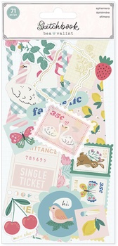 AMERICAN CRAFTS BEA VALINT EPHEMERA SKETCHBOOK:$5.50