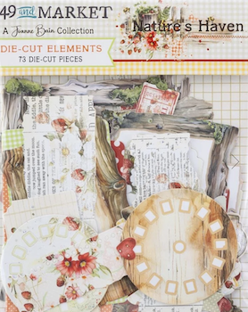 49 AND MARKET NATURE'S HAVEN DIE CUT ELEMENTS:$8.50