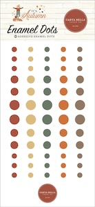 CARTA BELLA IT'S AUTUMN ENAMEL DOTS:$4.50