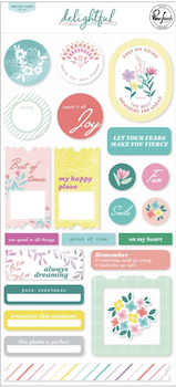 PINKFRESH DELIGHTFUL STICKER SHEET:$4.50 <span class='red' style='font-weight:bold;'>SALE: $3.60</span>