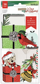 VICKI BOUTIN WRAPPED IN RIBBONS EPHEMERA;$5.50