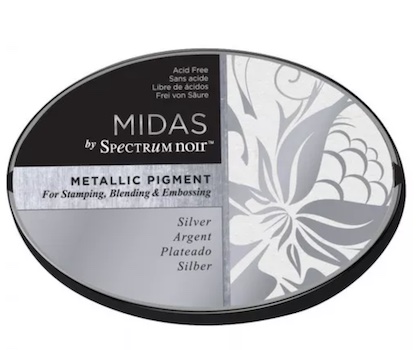 MIDAS BY SPECTRUM NOIR METALLIC PIGMENT SILVER:$7.00