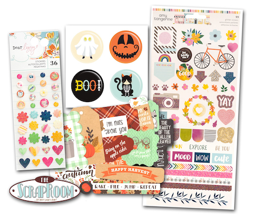 OCTOBER 2019 EMBELLISHMENT KIT; $13.00 <SPAN CLASS='RED'> (30% OFF) <span class='red' style='font-weight:bold;'>SALE: $9.10</span>