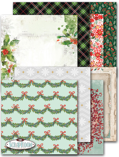 This month's Patterned Paper Club