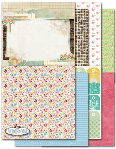 MAY 2025 PATTERNED PAPER KIT:$9.50