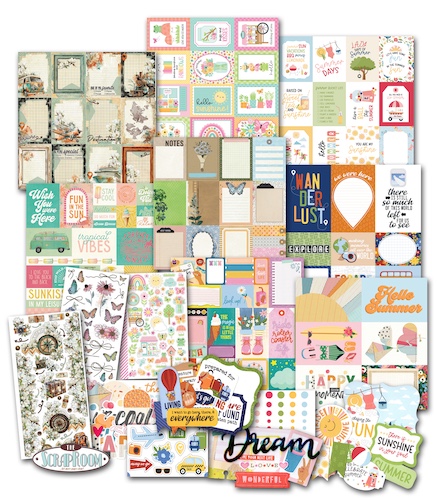 MAY 2025 SHOTS OF LIFE POCKET PAGE KIT:$28.00