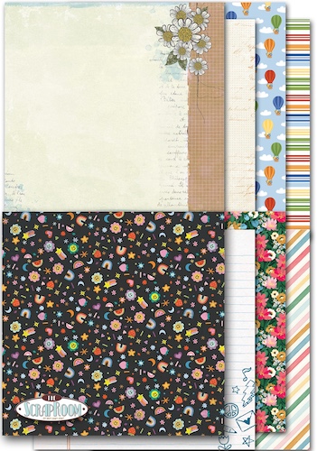This month's Patterned Paper Club