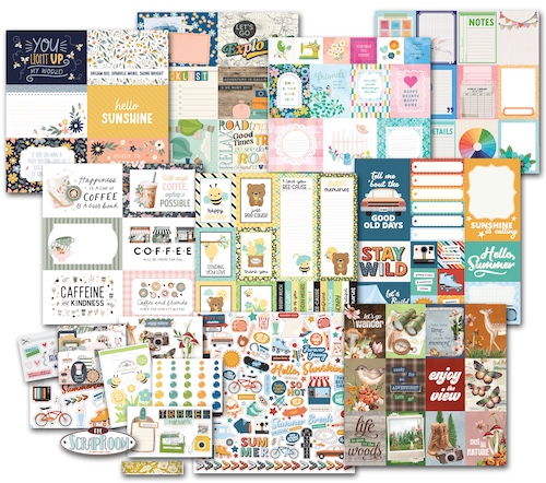 JULY/AUGUST 2025 SHOTS OF LIFE POCKET PAGE KIT:$28.00