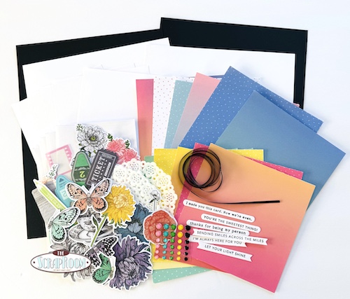 This month's Card Kit Club