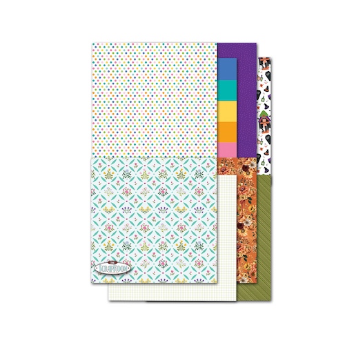 OCTOBER 2025 PATTERNED PAPER KIT  - $8.50